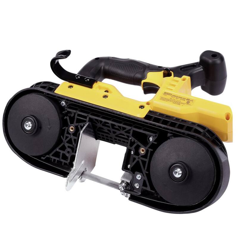 Sierra de banda Dewalt inalámbrica 20V MAX y (1) batería de iones de litio de primera calidad de 20V MAX 5.0Ah - DCS371BW205.