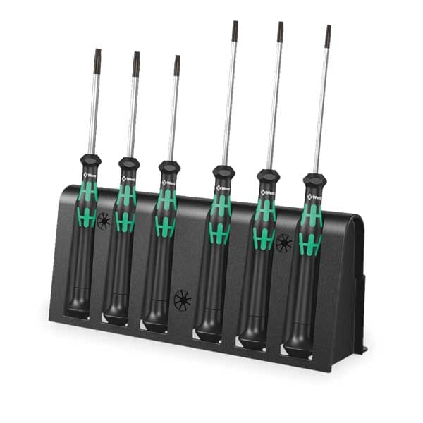 Wera TORX BO Bit 6-1/5", Drive Size: 3mm, 4mm , Num. of pieces:6 - 05118154001