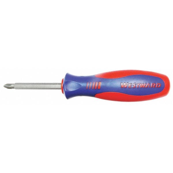 Westward Phillips, Slotted Bit 7 in, Drive Size: 1/4 in , Num. of pieces:2 - 401L11