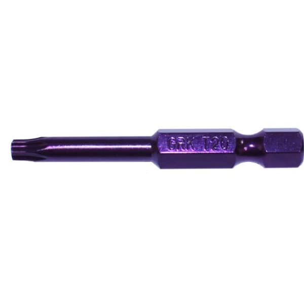 Grk Fasteners T-20 X 2 In. Steel Star Bit (25-Pack) - 772691864352