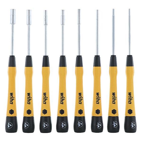 Wiha Solid Shank Precision Nut Driver Set - 27789