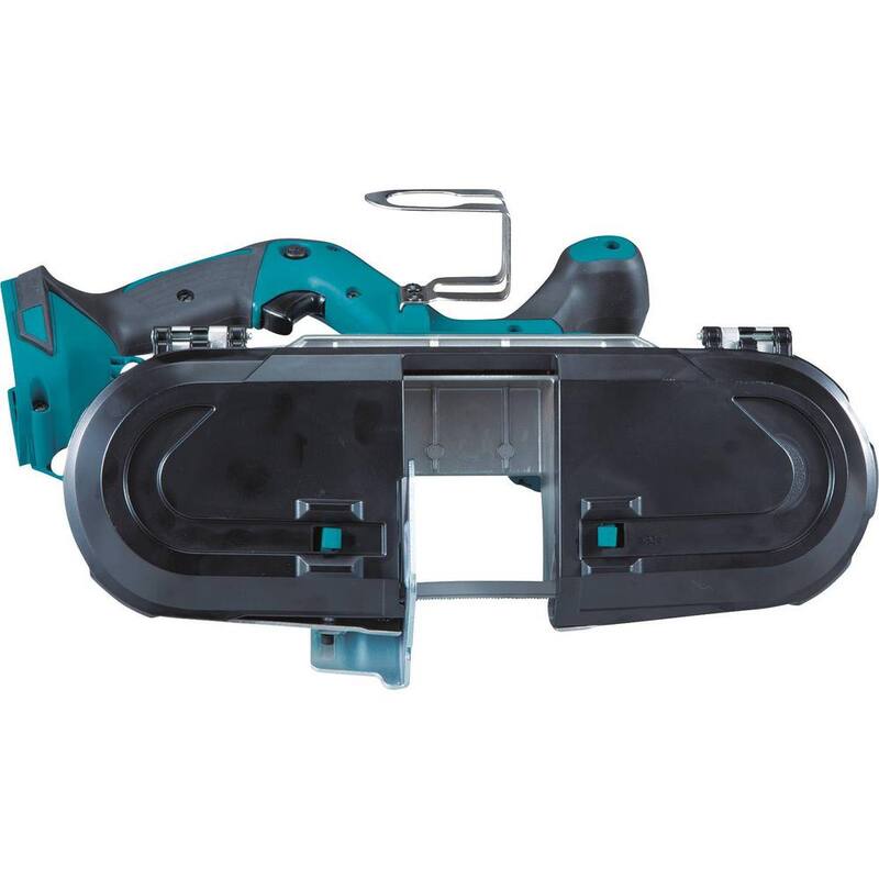 Sierra de banda compacta inalámbrica de iones de litio de 18V LXT de Makita con kit de 5.0 Ah - XBP03T.