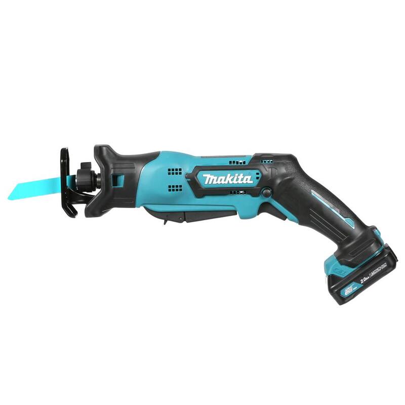 Sierra reciproca inalámbrica Makita 12V máx CXT de iones de litio con velocidad variable y estuche - RJ03R1