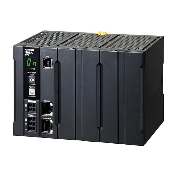 Omron Standby UPS System, Industrial, Out: 24V DC In: 24V DC - S8BA-24D24D240LF