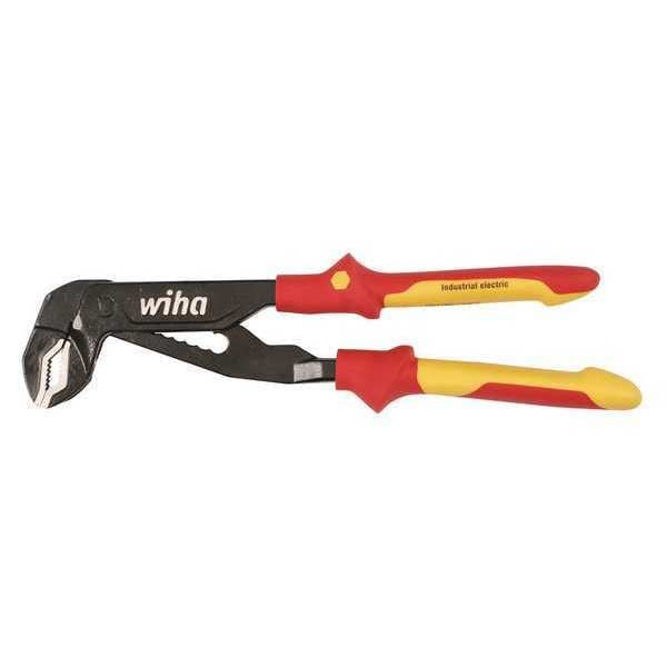 Wiha Water Pump Plier, V-Jaw, Grooved Joint Adj - 32954