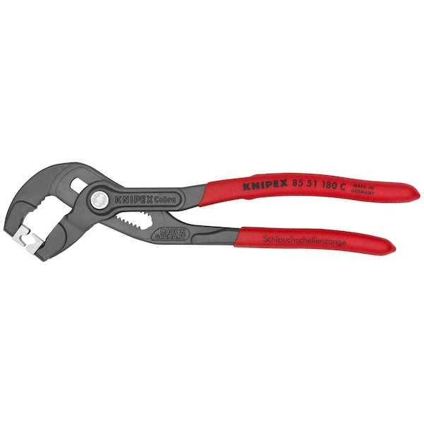 Knipex Hose Clamp Pliers for Click Clamps, 7 1/ - 85 51 180 C SBA