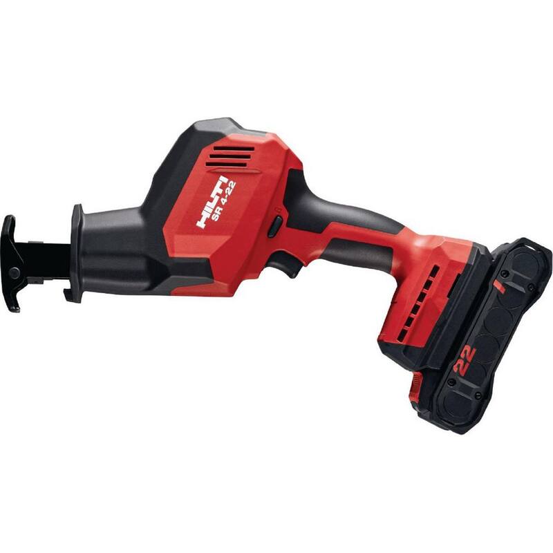 Sierra alternativa inalámbrica de una mano Hilti 22-Volt NURON SR-4 de iones de litio (solo herramienta) - 2240574