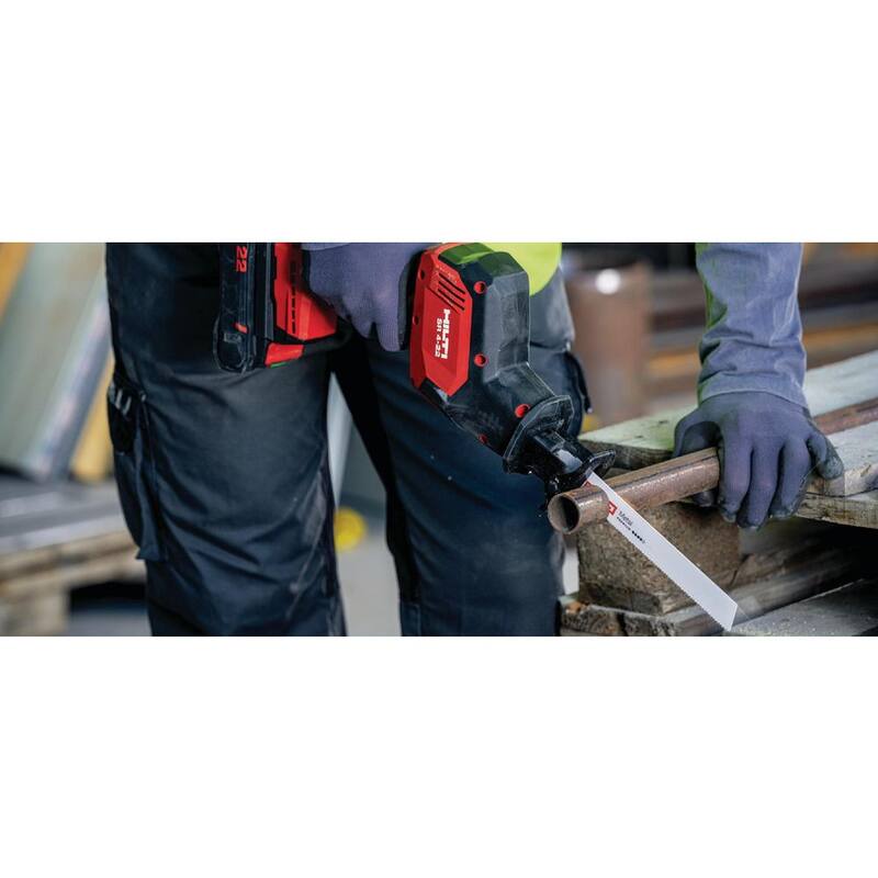 Sierra alternativa inalámbrica de una mano Hilti 22-Volt NURON SR-4 de iones de litio (solo herramienta) - 2240574