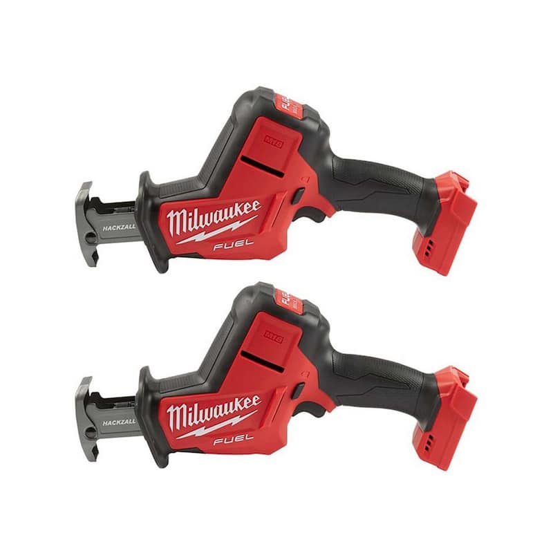 Sierras alternativas inalámbricas Milwaukee M18 FUEL 18V Lithium-Ion sin escobillas HACKZALL (2 herramientas) - 2719-20-2719-20