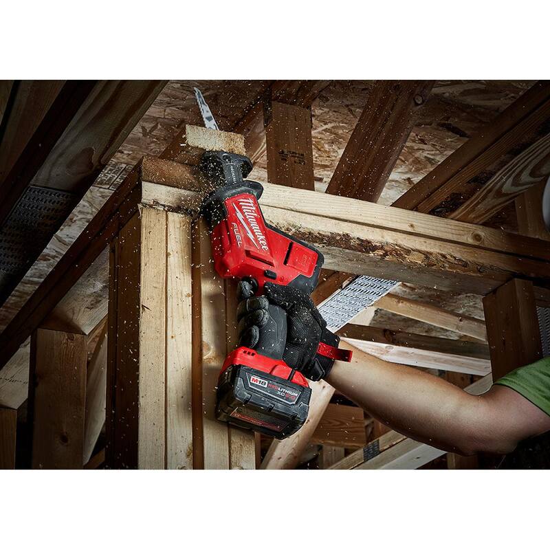 Sierras alternativas inalámbricas Milwaukee M18 FUEL 18V Lithium-Ion sin escobillas HACKZALL (2 herramientas) - 2719-20-2719-20