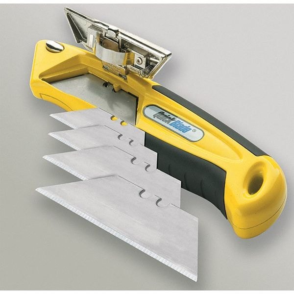 Pacific Handy Cutter Utility Knife Utility, 6 1/2 in L - QBA-375