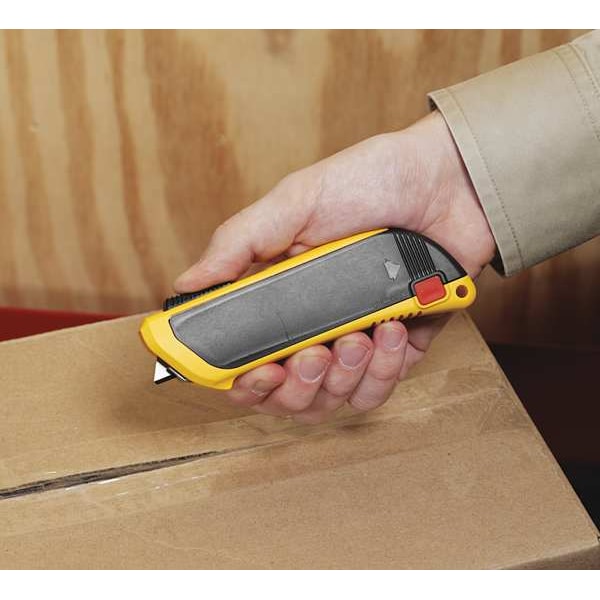 Olfa Safety Knife Rounded Safety Blade, 5 1/2 in L - SK-6