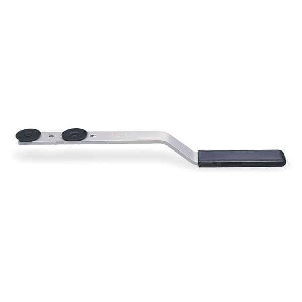 Malco Duct Stretcher, 16 in, Aluminum Handle, Steel Wheels - DS2