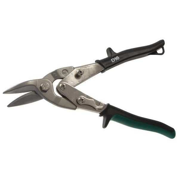 Bessey Aviation Snip Left Cut, 9-1/2", Left, 9-1/2" - D16