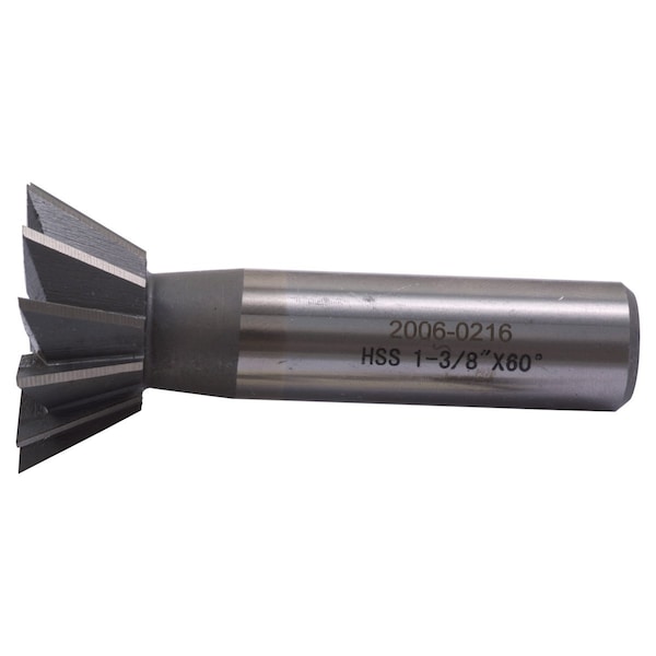 Hhip 1-3/8" 60 Degree High Speed Steel Dovetail Cutter - 2006-0216