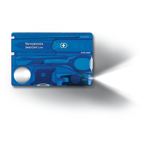 Swiss Army Brands 2024 Victorinox 53332 Swisscard Lite Sapphire 81Mm - VIC-0.7322.T2-X2