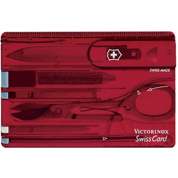 Swiss Army Brands 2024 Victorinox 53927 Swisscard Ruby 81Mm - VIC-0.7100.T-X3