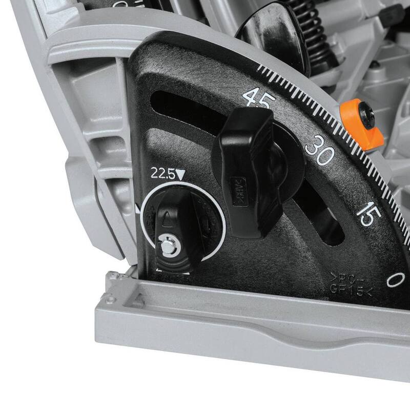Sierra circular sumergible inalámbrica sin escobillas de litio Makita 18V X2 LXT (36V), de 6-1/2 pulgadas, con AWS (Herramienta Únicamente) - XPS02ZU.