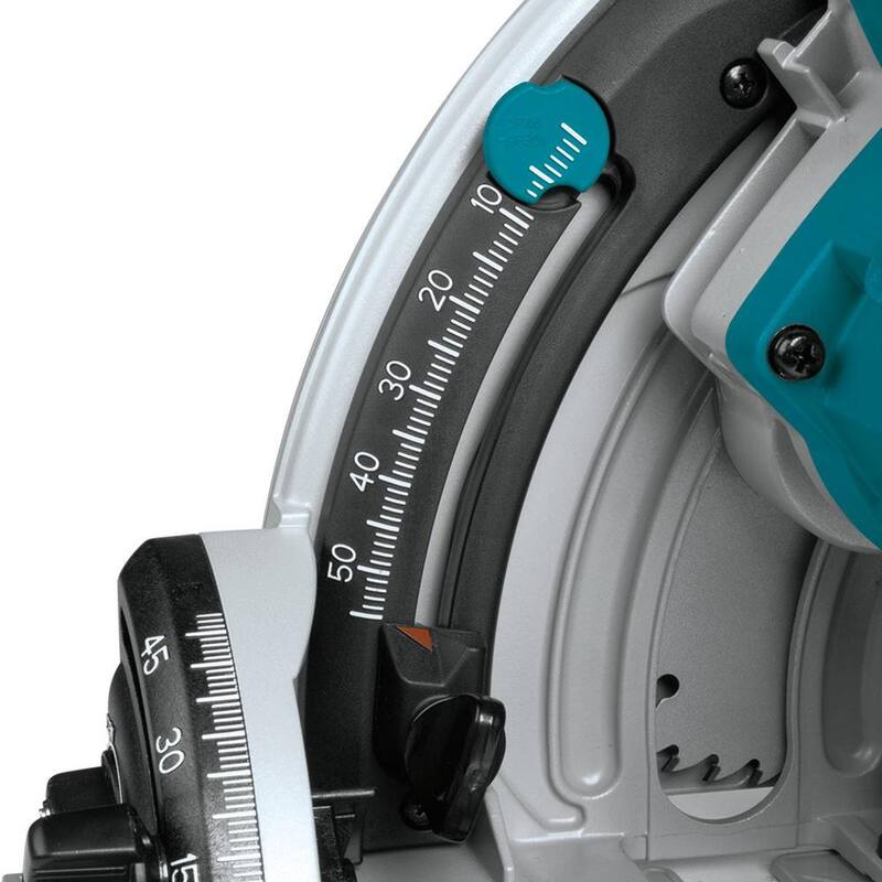 Sierra circular sumergible inalámbrica sin escobillas de litio Makita 18V X2 LXT (36V), de 6-1/2 pulgadas, con AWS (Herramienta Únicamente) - XPS02ZU.