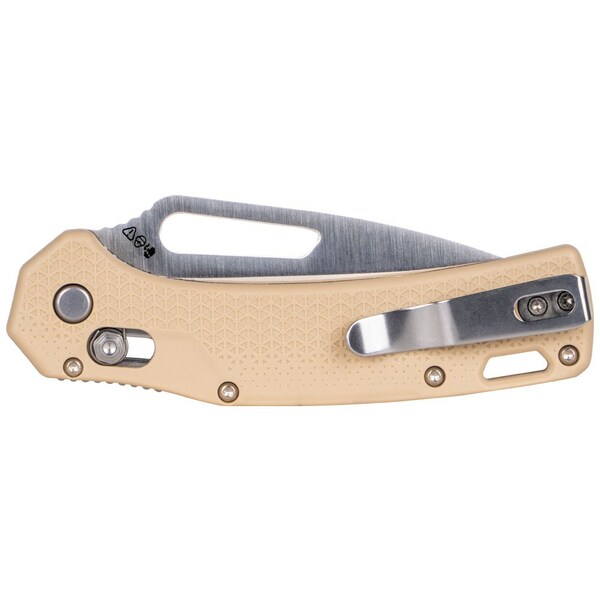 Klein Tools KTO Resurgence Knife, Tanto Blade, Sand Handle - OGK001TNT