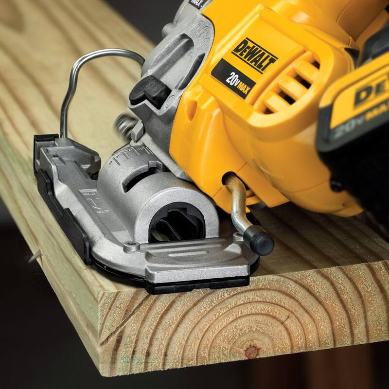Sierra de calar inalámbrica DEWALT 20V MAX de iones de litio con (1) batería de 20V 5.0Ah y cargador - DCB205CKW331B