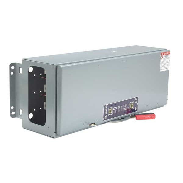 Square D Fusible Switch, 600V AC/250V DC, 600A, 3 Poles - QMB366W