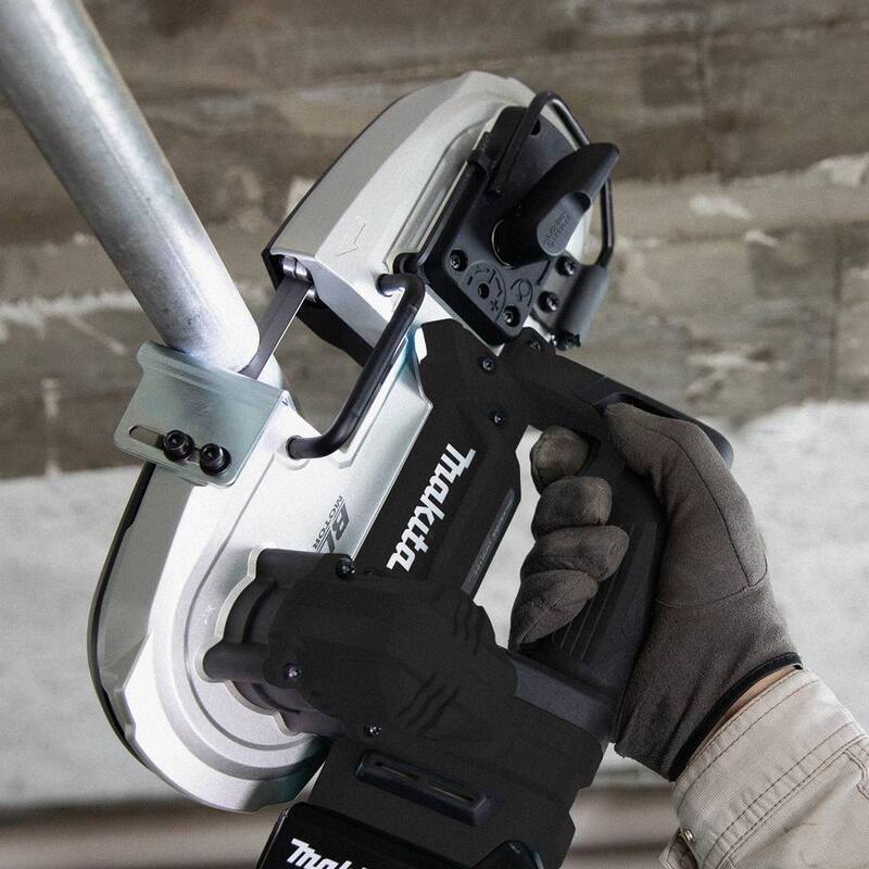 Sierra de cinta inalámbrica Makita 18V LXT subcompacta de iones de litio sin escobillas (2.0Ah) - XBP05R1B