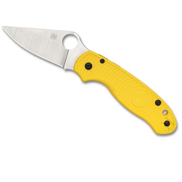 Spyderco 2024 Spyderco Reveal 14, Para 3 Salt Yellow Lightweight Cpm Magnacut, Plain Edge - SPY-C223PYL