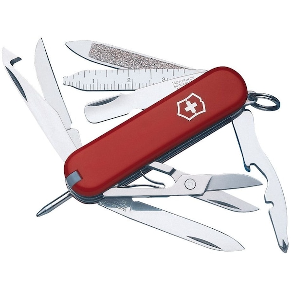 Swiss Army Brands 2024 Victorinox 57973 Minichamp, Red, Blister - VIC-0.6385-X1