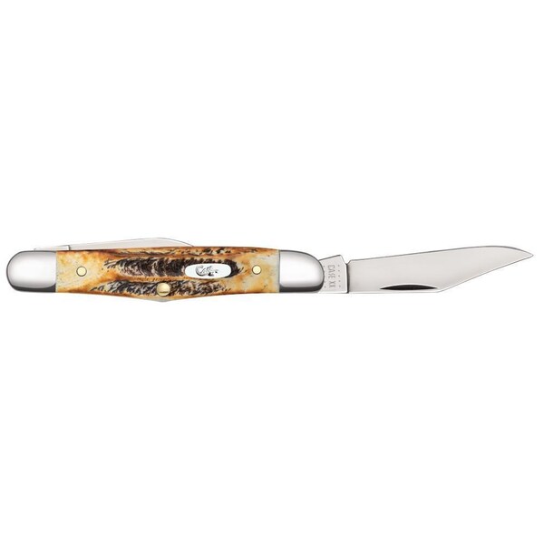 Case Cutlery 2023 Case Case 6.5 Bonestag Half Whittler 6.5208 Ss - CAS-65320