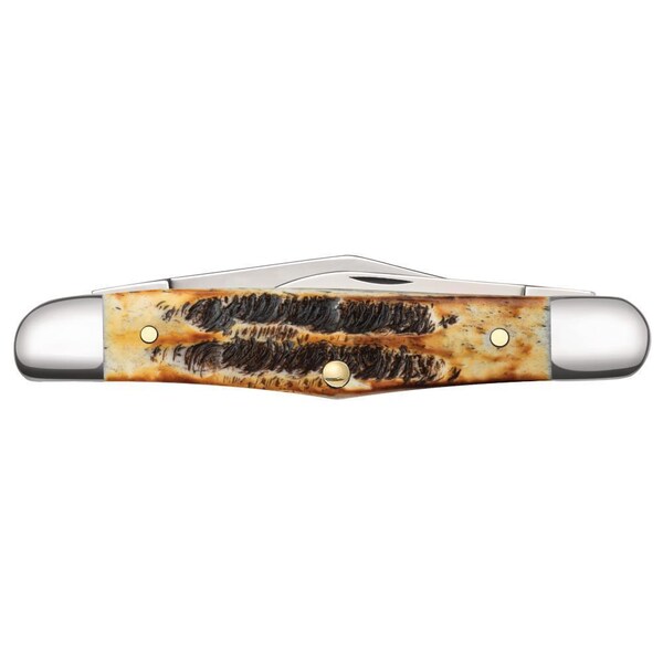 Case Cutlery 2023 Case Case 6.5 Bonestag Half Whittler 6.5208 Ss - CAS-65320