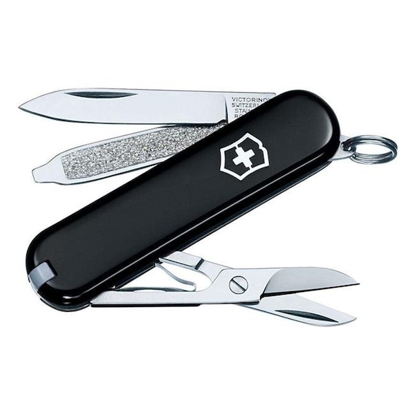 Victorinox Swiss Army Victorinox Swiss Army 8009425 Classic SD Black Stainless Steel 2.25 in. Pocket Knife - 8009425