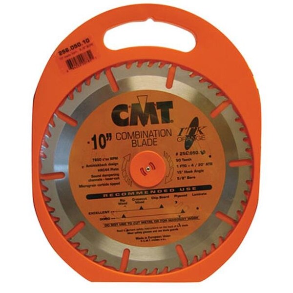 Cmt Cmt Cmt256.050.10 10 In. Combination Blade - CMT256.050.10