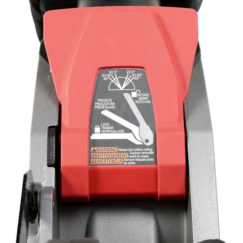 Sierra ingleteadora compuesta deslizante de bisel doble sin cable de 10 pulgadas con enrutador compacto Milwaukee M18 FUEL de 18V de iones de litio sin escobillas - 2734-20-2723-20.