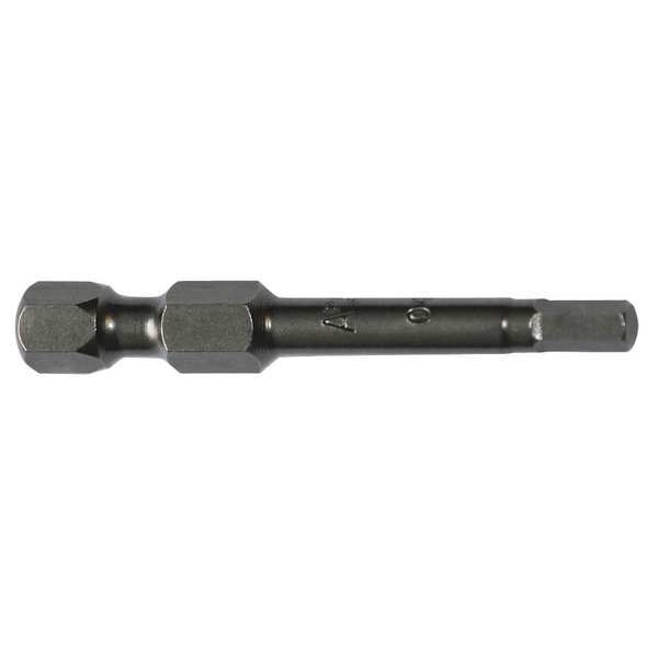 Apex Tool Group Power Bit, SAE, 1/4", Hex Power Drive, PK5 - AM-04-6-5PK