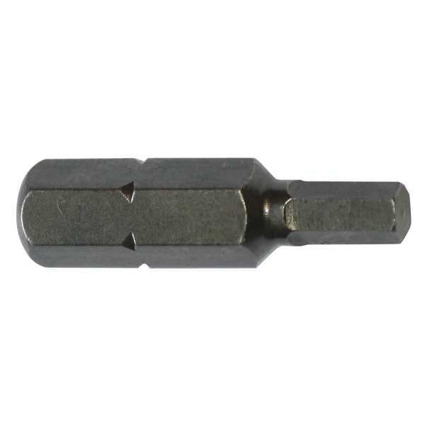 Apex Tool Group Torsion Bit, SAE, 1/4", Hex, 1/16", 1", PK5 - 185-00X-5PK
