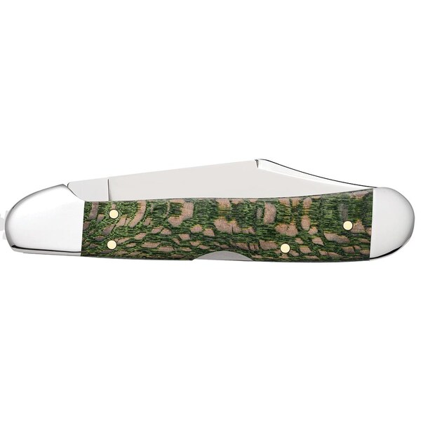 Case Cutlery 2023 Case John Deere Gift Set Smooth Green Sycamore Wood Mini Copperlock 71749L Ss Wooden Box - CAS-15765