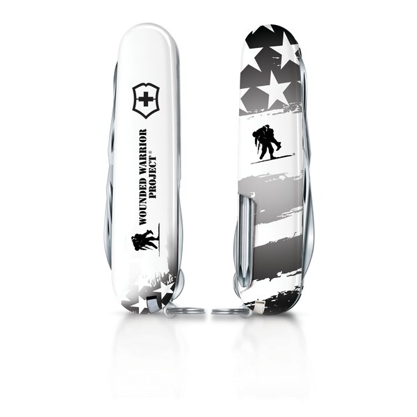 Swiss Army Brands 2023 Victorinox Fieldmaster American Flag Grey With Wwp Logo - VIC-55528
