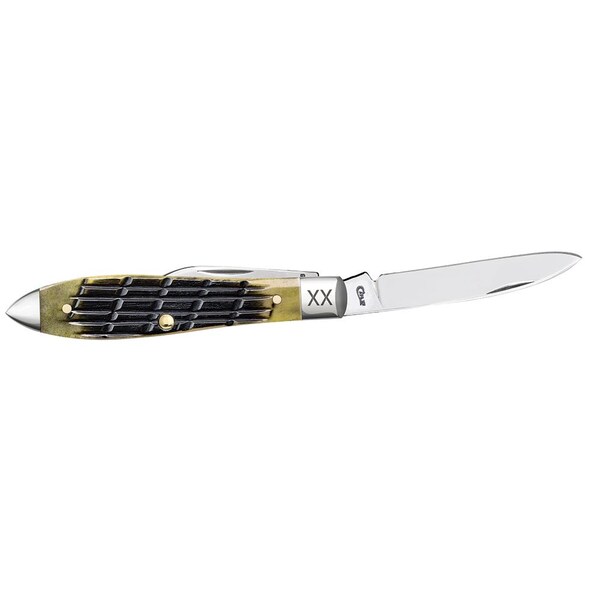 Case Cutlery 2023 Case Olive Green Bone Fence Row Jig Tear Drop Tb62028 Ss - CAS-16021
