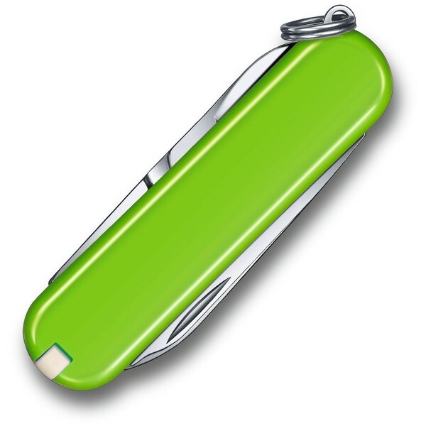 Swiss Army Brands 2024 Victorinox Classic Sd  Smashed Avocado Green, Blister - VIC-0.6223.43-X1