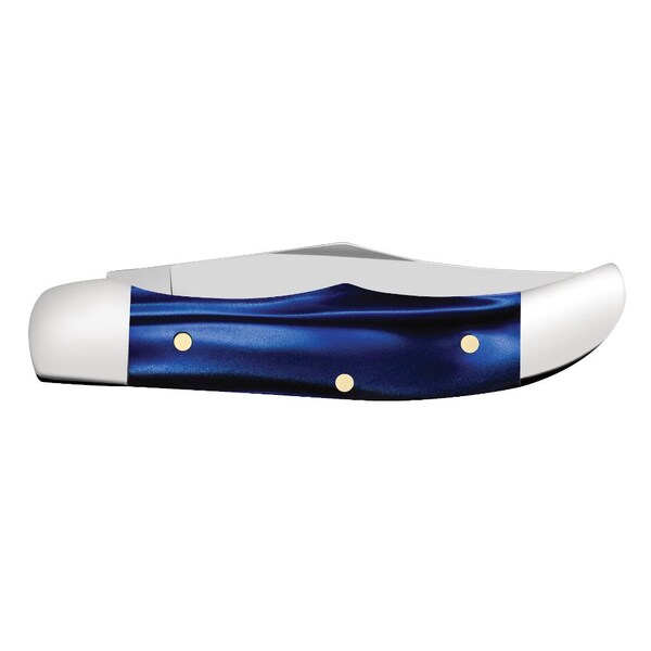 Case Cutlery 2023 Case Blue Pearl Kirinite Pocket Hunter 102165 Ss - CAS-23439