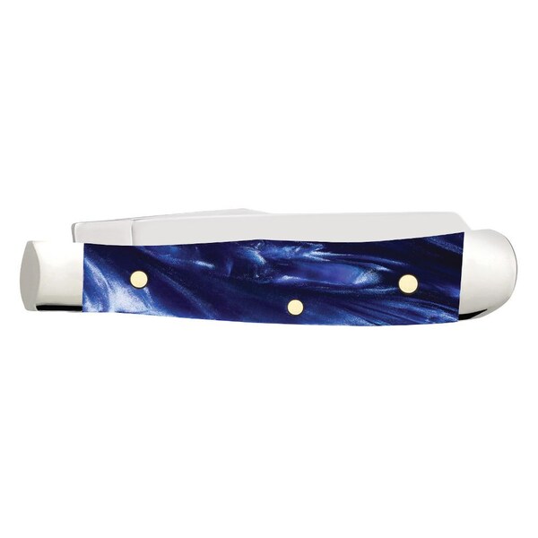 Case Cutlery 2023 Case Blue Pearl Kirinite Mini Trapper 10207 Ss - CAS-23440