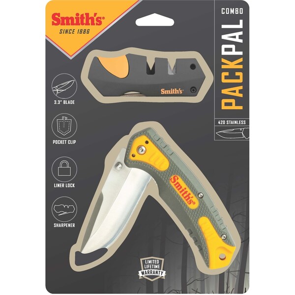 Smiths Consumer Products 2023 Smith'S Pack Pal Knife W/50918 - SMI-51018