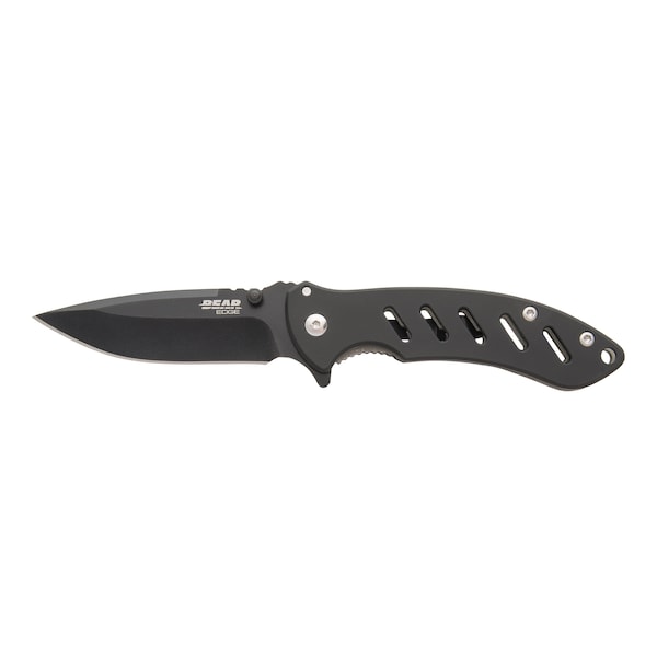 Bear & Sons Cutlery 2023 Bear Brisk 1.0 4 1/16' Black Blade Black Frame Lock Folder - BEA-71511
