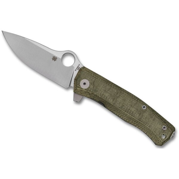 Spyderco 2023N Spyderco Reveal 14, Spymyto Micarta/ Titanium M398 Flash Batch, Plain Edge - SPY-C265MTIP