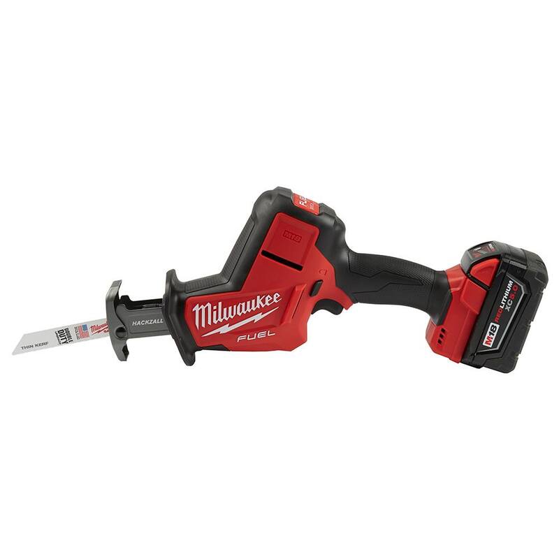 Milwaukee M18 FUEL 18-Volt Lithium-Ion Brushless Cordless Hackzall Saw Kit con aspiradora húmeda/seca M18 gratis - 2719-21-0880-20