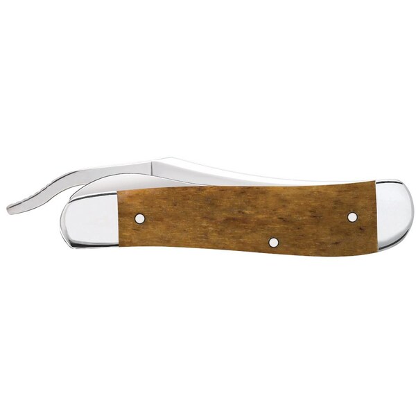 Case Cutlery 2023 Case Ducks Unlimited Embellished Smooth Antique Bone Russlock 61953L Ss - CAS-07544