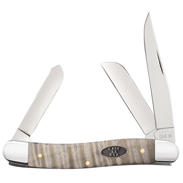 Case Cutlery 2023 Case Curly Maple Wood Medium Stockman 7318 Ss - CAS-25944