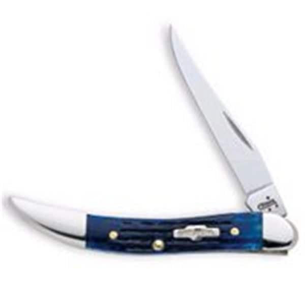 Cookinator Pocket Knives 2804 Blue Bone 1 Blade Knife - CO106320