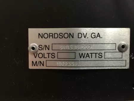 Nordson Remote Metering Station 1022352A